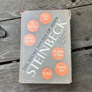 The Short Novels Of John Steinbeck Vintage 1953 Hardcover Book